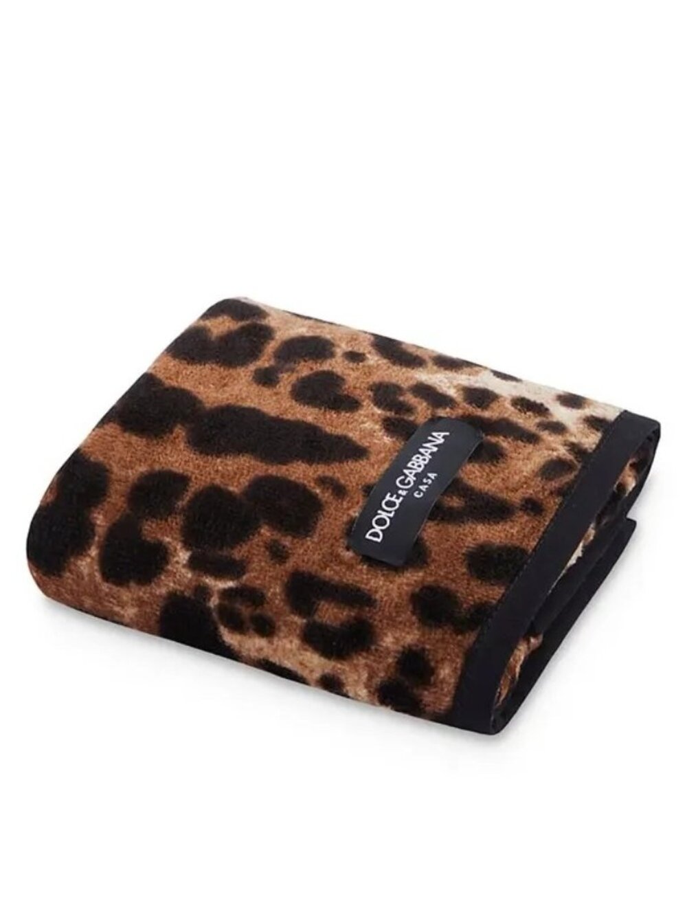 NWT Dolce & Gabbana Casa Guest Towel Leopard Size One Size